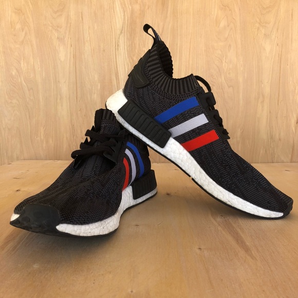 nmd r1 primeknit tri color